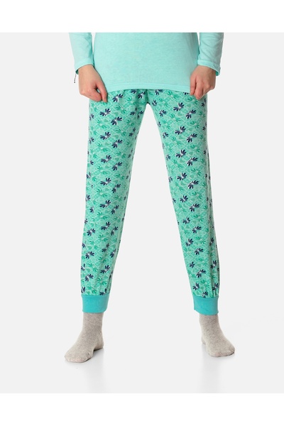NO BRAND Pijama subțire de damă, cu bluză cu mânecă lungă și pantaloni lungi,...