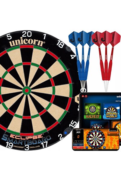NO BRAND Placă de darts profesională din sisal pentru Unicorn Smartboard Ecli...