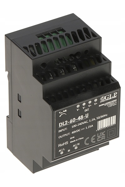 NO BRAND Sursă de alimentare în comutație pentru șină DIN glp dl2-60-48-u 60W...