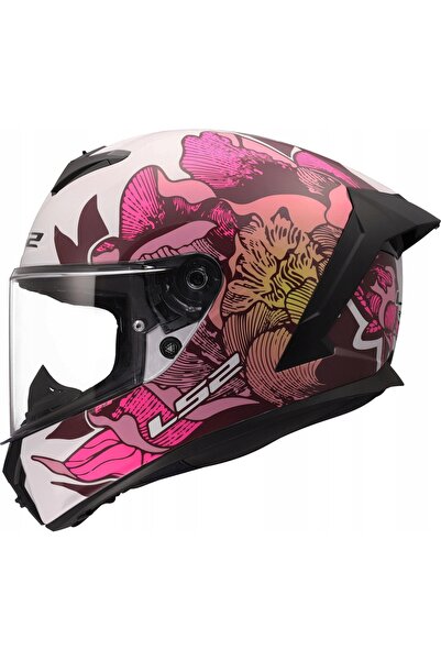 NO BRAND Casca moto Ls2 Ff820 Rapid Iii Poppies Ii Mărimea S pentru femei