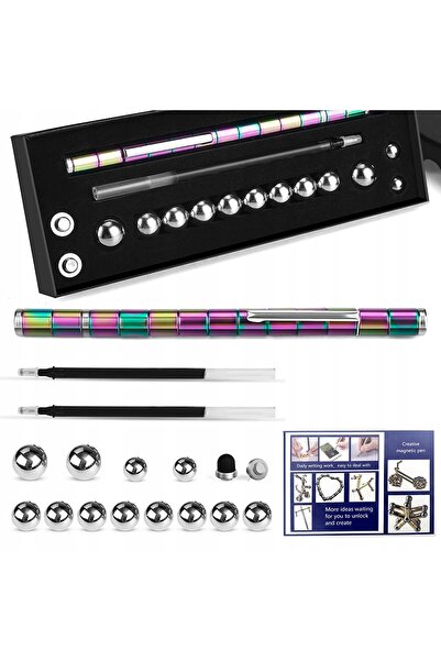 NO BRAND Pix magnetic antistres multifuncțional, jucărie fidget, cadou