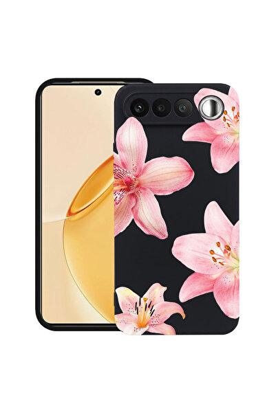 bestcase ®   Θήκη TPU Υπέρλεπτη Husa για Realme 16, Φλοράλ - Κομψός Ροζ Λωτός...
