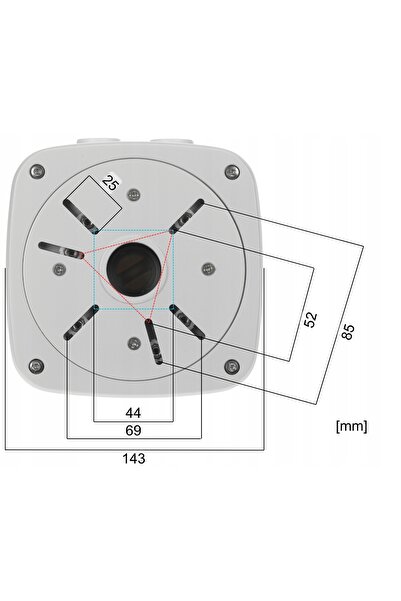 BCS Adaptor suport universal pentru camere foto UNIVERSAL BCS-ATU-B