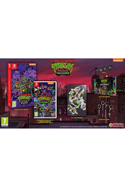 NO BRAND Teenage Mutant Ninja Turtles Mutants Unleashed Deluxe Nintendo Switc...