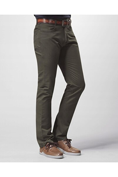 NO BRAND Pantaloni bărbătești largi, eleganți, din bumbac, Hunter 610/1 102 cm