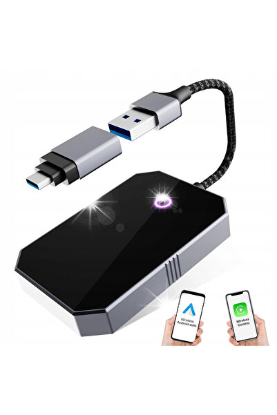 NO BRAND Adaptor Wireless Carplay pentru Apple iOS By960M