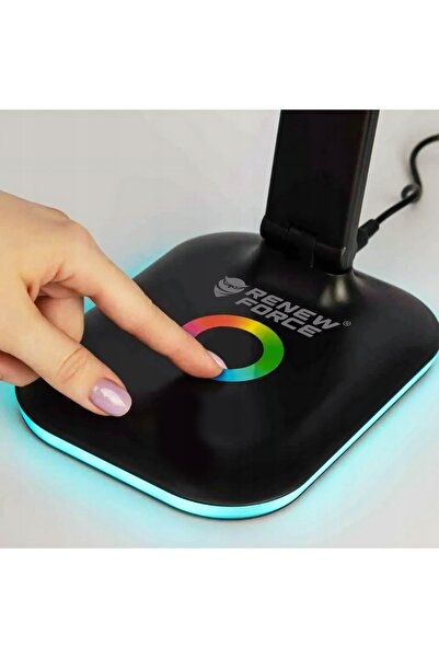 Renew Force Lampă de birou LED, pentru școală, cu control tactil, lumină regl...