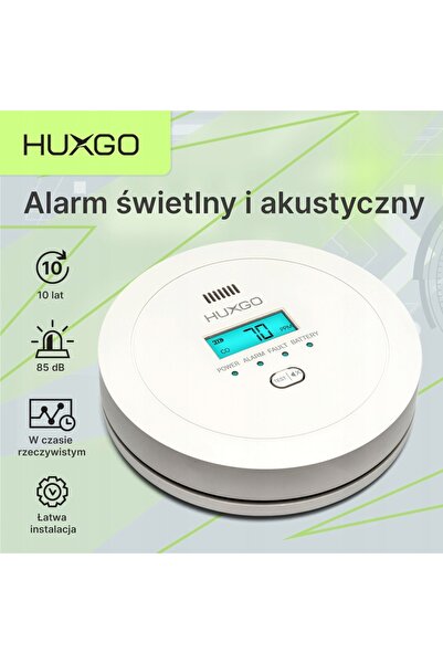 NO BRAND Senzor de monoxid de carbon (CO) Detector de monoxid de carbon Huxgo...