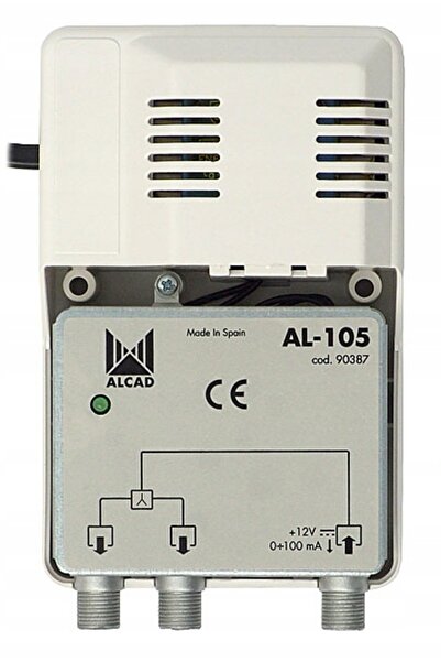 NO BRAND Sursă de alimentare 12 V, 2 antene TV DVB-T2, distribuitor activ