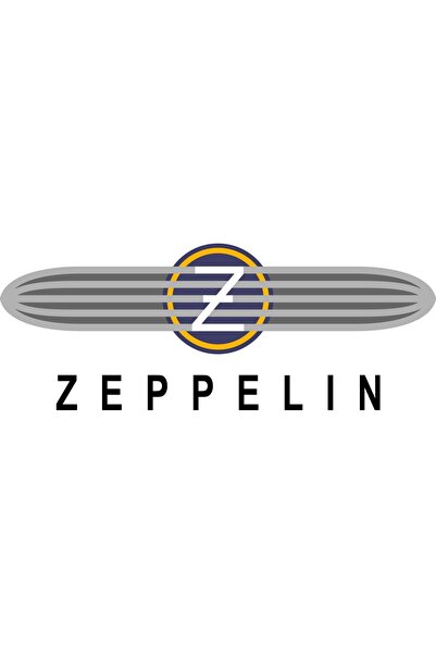 NO BRAND Ceas bărbătesc Zeppelin 80642_N Curea neagră