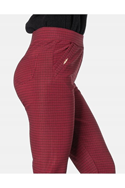 NO BRAND Pantaloni eleganți formali cu talie înaltă tip țigară pentru femei 2...