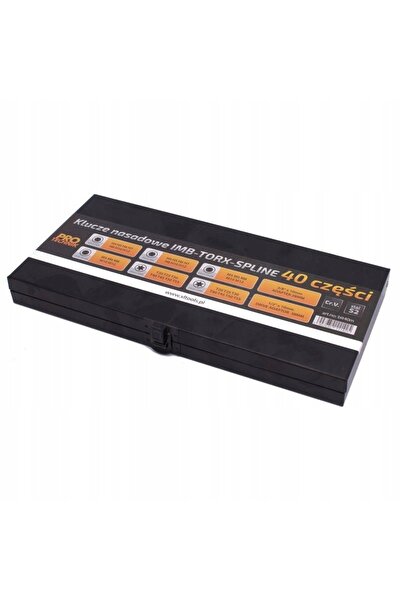 NO BRAND Set de chei tubulare și biți 40 piese Torx Hex Spline