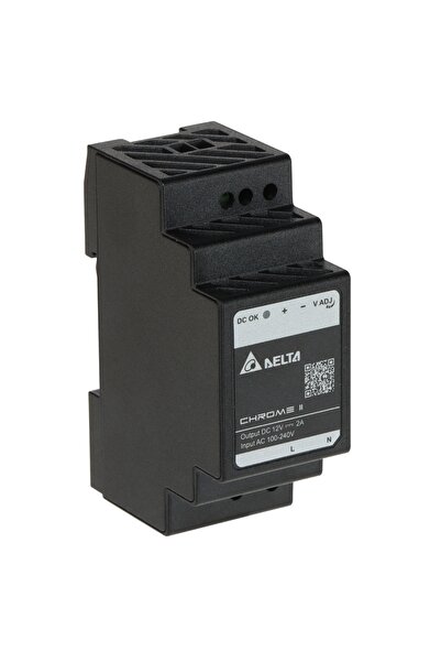 DELTA ELECTRONİCS Sursă de alimentare DIN 12V 2A 24W Drc-12V030W-1Rz