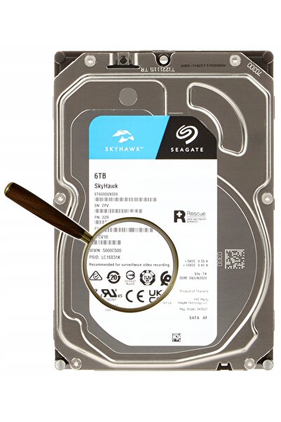 Seagate Disc de înregistrare HDD-ST6000VX009 6TB 24/7 SkyHawk