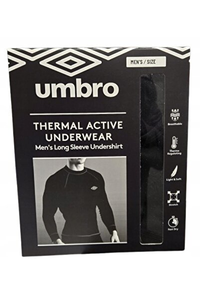 NO BRAND Tricou termic Umbro pentru bărbați, mărimea XL, negru
