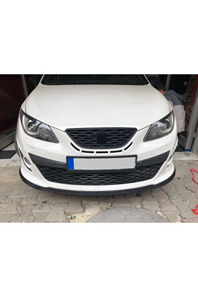 OTO H.İ.T. SEAT İBİZA UYUMLU ÖN LİP TAMPON EKİ BODY KİT YUMUŞAK MAT SİYAH KIR...