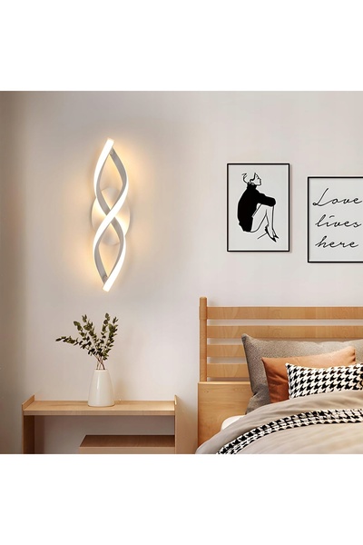NO BRAND Aplică de perete LED modernă, pentru living și dormitor, 16W, 1800lm...