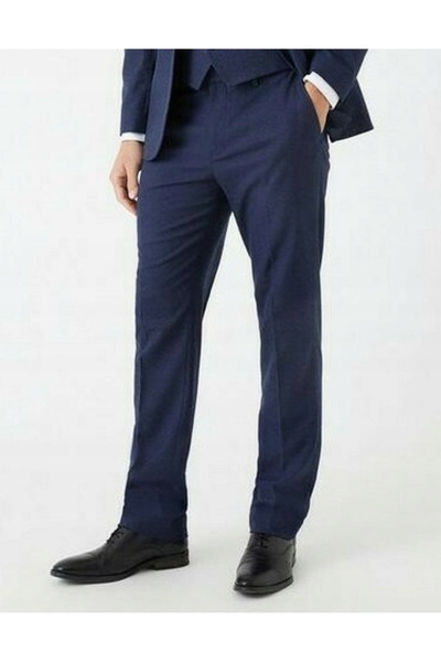 NO BRAND Costum clasic bleumarin cu buzunare Burton 46