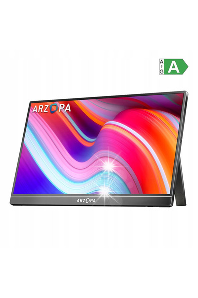 Arzopa Monitor portabil Z1C pentru laptop și telefon 16.1" Full HD USB-C HDMI