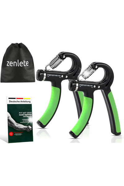 NO BRAND Antrenor de mână reglabil 5-65 kg Set 2 bucăți + Ebook