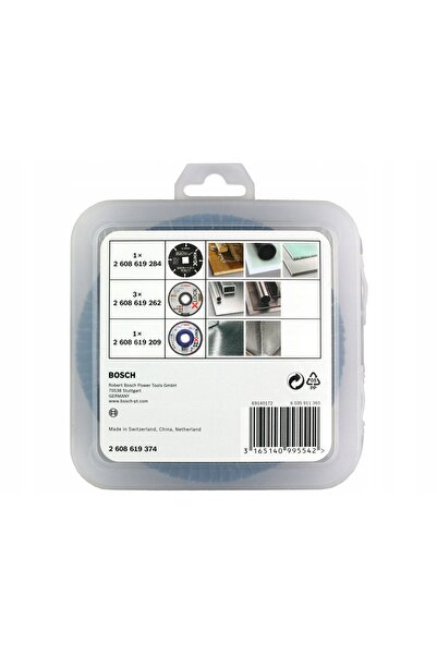 NO BRAND Set BOSCH 5 discuri 125mm X-LOCK în cutie