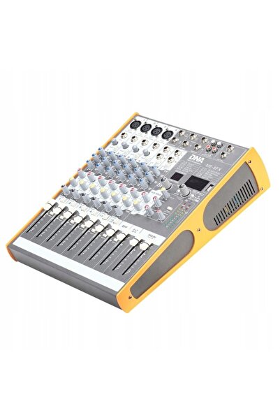 NO BRAND Mixer audio analogic cu 8 canale, USB, Bluetooth, Consolă EQ profesi...