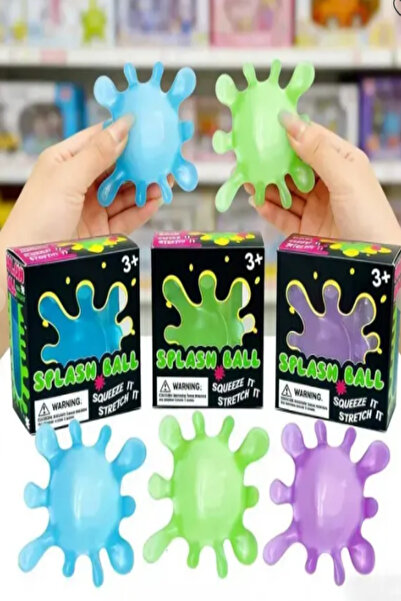 Pofika Splash Ball Needoh Jel Dolgulu Sukuşi Sıkma Stres Oyuncağı – Esnek Yap...