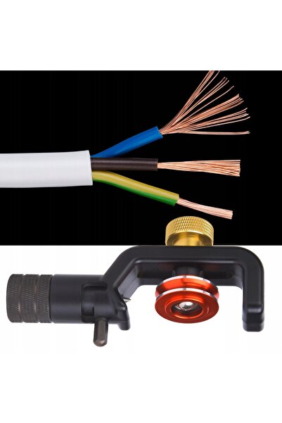 NO BRAND Cuțit de dezizolat cabluri 4-10mm