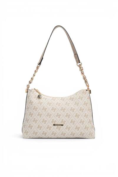 Silver Polo Beige - Sand Monogram Women's Shoulder Bag Sp1290