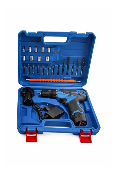 PopZa KUTRA Professional Cordless Drill Kit 12V 10mm 24PCS