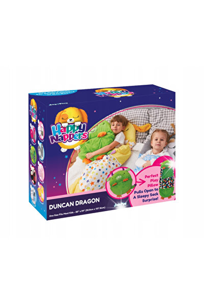 HAPPY NAPPERS Sac de dormit Pătură Pernă Sac de dormit Dragon Pernă suzetă 7183