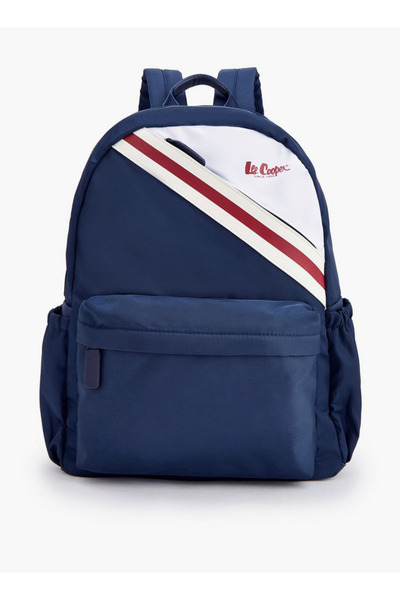 Lee Cooper حقيبة ظهر بطبعة شعار مع أحزمة كتف قابلة للتعديل