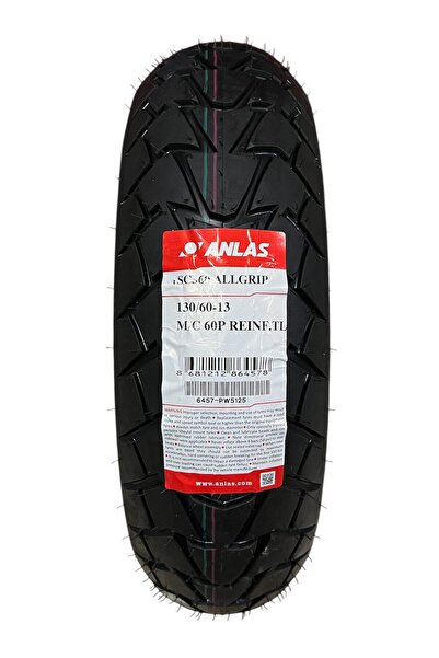 ANLAS Dış Lastik 130/60-13 Sc-360 Tubeless ( 2026 15. Hafta Üretim )