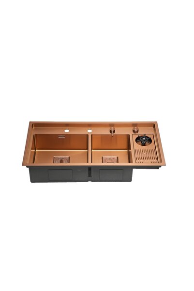Crauf Evye Lusso Duo | 100cm - Royal Bronze (Bakır)