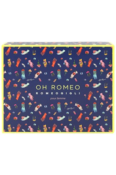 Romeo Gigli Caseta Cadou, Romeo Gigli, EDT 75 ml, Parfum Stilou Oh Romeo