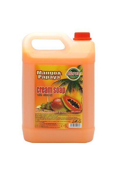 Cloret Sapun Lichid, Cloret, 5 L Cremos Mango Papaya