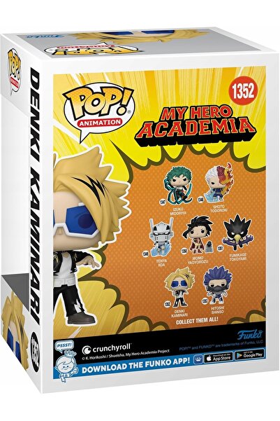 NO BRAND FUNKO POP! ANIMACIE MY HERO ACADEMIA FIGURINĂ DE VINIL DENKI KAMINAR...