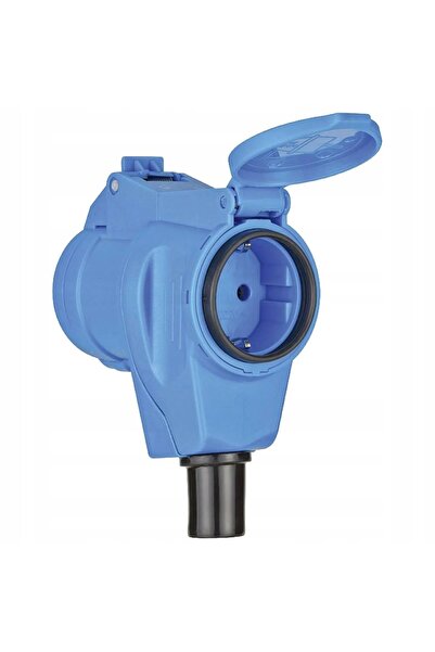 NO BRAND Ștecher de camping unghiular - CEE 230V 16A EC40