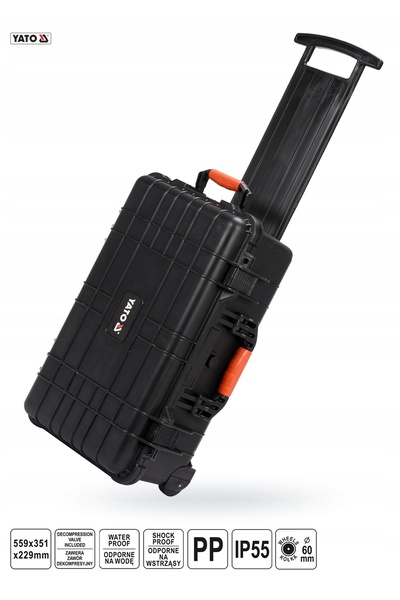 NO BRAND Valiză etanșă cu roți IP55 Yato YT-08905