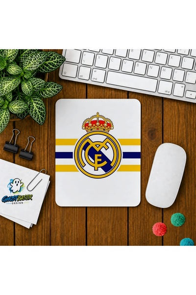 Ghostbastır Design Real Madrid Baskılı Oyuncu Mousepad 0263