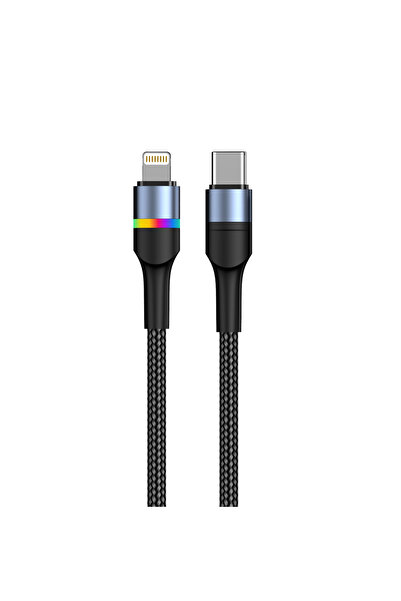 Toroup TS-12 Series Braided Fast Charging Data Cable, 1m, Black