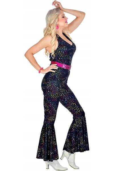 NO BRAND Costum Disco Anii '70 '80 Salopetă Retro Petrecere Vintage Halloween m