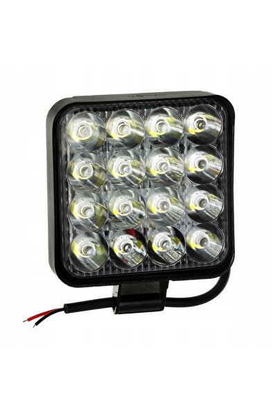 NO BRAND 12V 24V 4x16 LED Proiector de lucru LED, Proiector halogen, Lumină c...