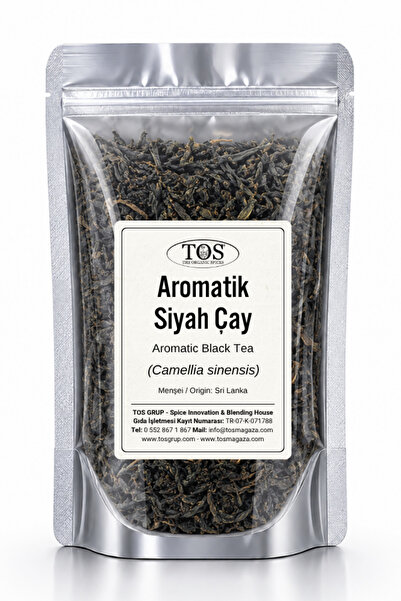 TOS The Organic Spices شاي أسود عطري 250 جرام (1. شاي أسود عطري عالي الجودة، ...