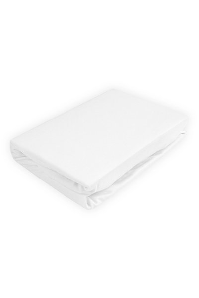 BabyMatex Aleză igienică impermeabilă pentru pat 60x120x10 BAMBOO albă