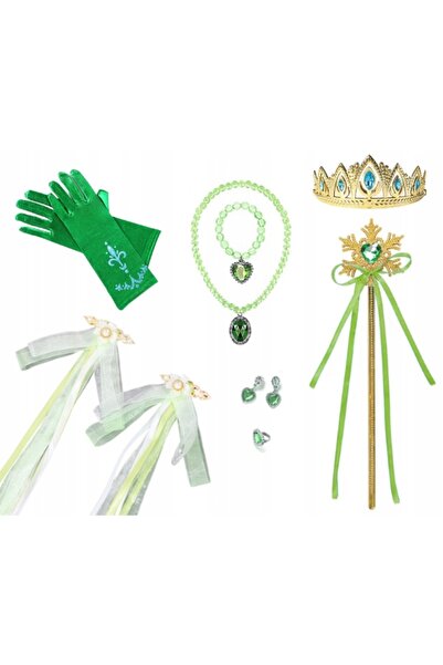 NO BRAND Rochie costum Anna Island pentru bal și carnaval 140/146