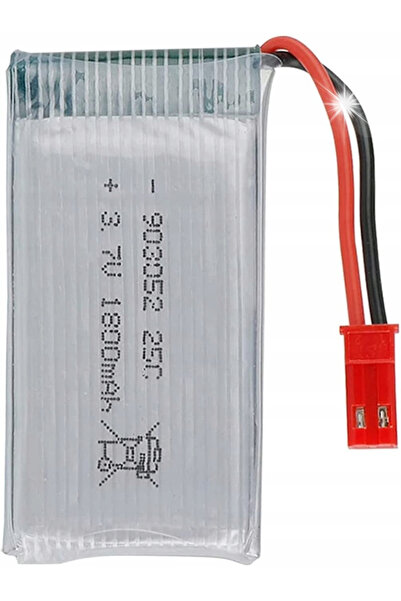 NO BRAND Baterie Li-Po 3.7V 1800mAh 25C |   Cu mufă JST pentru Jjrc H11D, H11...