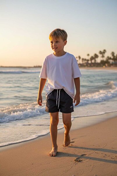ELEVEN MARKETS Boys' Sea Pool Shorts with Pockets Children's Swimwear