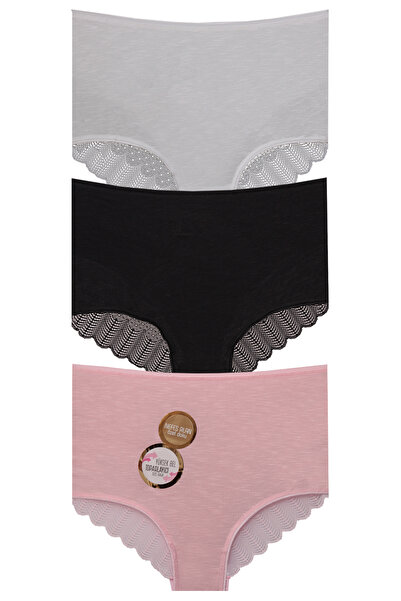 papatya lingerie قماش عالي الخصر للغاية - سراويل داخلية أنيقة بمقاسات كبيرة م...