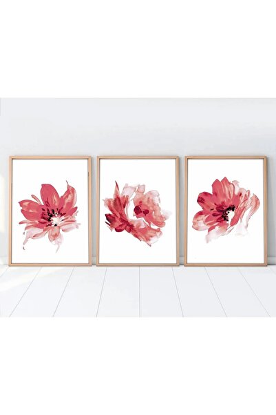 OEM Set Wallxpert de 3 tablouri decorative înrămate, 3x50x70 cm, MDF de 3mm, ...